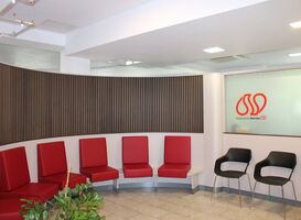 Der Wartebereich im Kundencenter