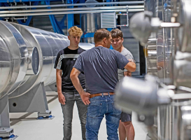 Azubirundgang im Kraftwerk